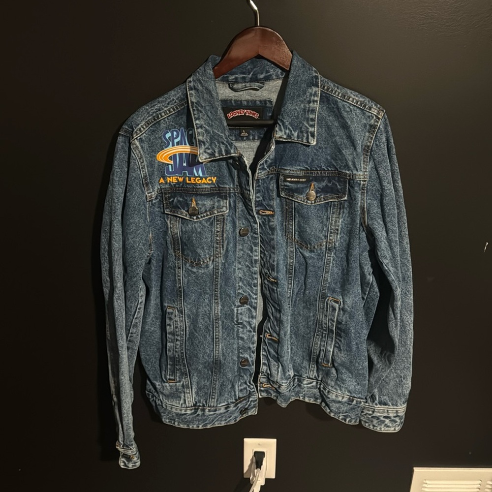 Members only Space Jam Jean Jacket